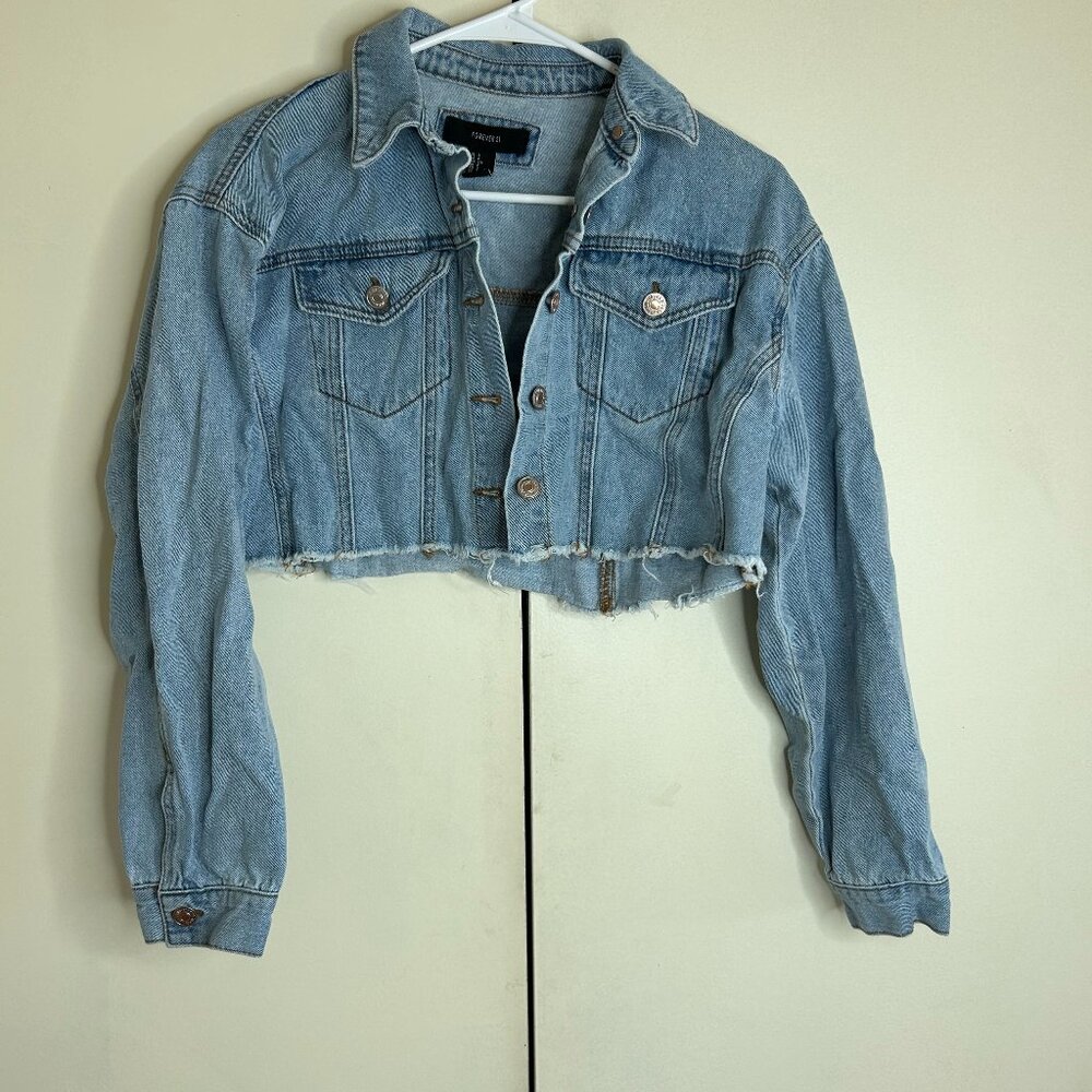 Cropped Denim Jacket